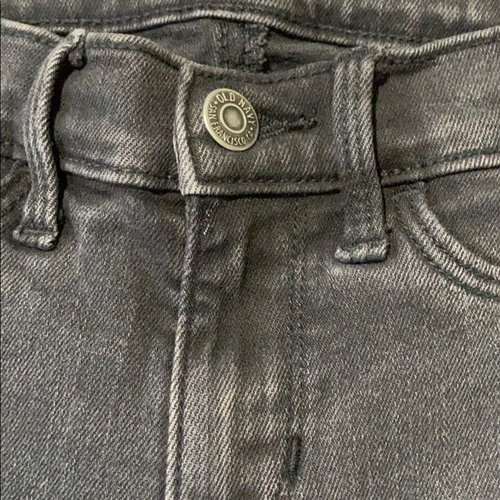 GIRLS Size 10 BLACK OLD NAVY Ballerina Jeans - Picture 4 of 8